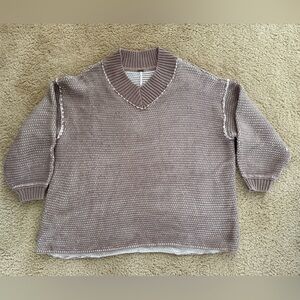 Free People Maisie Oversized Sweater Sz Large